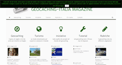 Desktop Screenshot of geocaching-italia.com